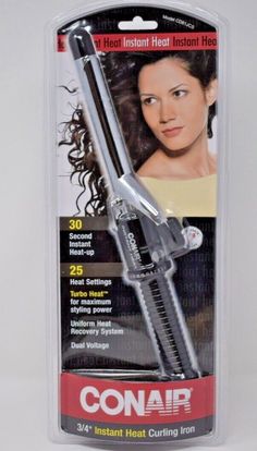 Conair Hot Sticks Instant Heat 3/4 inch Hair Curling Iron -  Brand New. We will be shipping the item out using a Tracking Number for confirmation. We ship as quickly as possible and are located in the midwest. Many of our customers receive their shipment in only a few business days after ordering. Please feel free to contact us with any questions.  We work to answer them as fast as possible. Black Hair Types, Hair Curling Iron, Curling Iron Hairstyles, Hair Curling, Hot Iron, Curling Iron, Republic Of The Congo, Curled Hairstyles, Travel Size Products