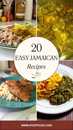 Do you love Jamaican cuisine? Do you want to learn some of the best Jamaican recipes? Then check out these authentic Jamaican recipes from easy dinner recipes such as Jamaican oxtail to breakfast ideas such as Jamaican ackee and saltfish. Get full recipes and more below. #theshyfoodblogger recipe tags: Jamaican dinner ideas, easy dinner ideas, Caribbean recipes, chicken recipes Jamaican Dinner Recipes, Slow Cooking Recipes, Ackee And Saltfish, Steamed Fish Recipes, Jamaican Oxtail, Curry Recipes Easy