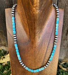 Sterling Silver Turquoise W Pearls Bead Necklace. 18 inch Best Offers Accepted! Beaded Necklaces, Blue Turquoise, Silver Blue, Silver Turquoise, Turquoise Sterling Silver, Bead Necklace, Turquoise Blue, Sterling Silber, Pearl Beads