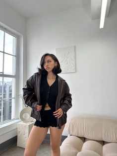 Chocolate brown ✨ Chic Brown Biker Jacket For Fall, Casual Brown Leather Jacket For Spring, Brown Biker Jacket For Fall, Trendy Brown Leather Jacket For Spring, Chic Brown Leather Biker Jacket, Casual Brown Leather Jacket With Long Sleeves, Chic Brown Biker Jacket For Spring, Fitted Brown Leather Jacket For Fall, Chic Brown Leather Jacket For Winter