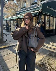 Winter Mode Outfits, Casual Styles, Model Aesthetic, Brown Outfit, Outfit Trends, Trendy Fall