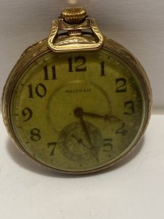 Vintage Waltham 14K Gold Filled Pocket Watch, 24097967, 15 Jewels, 1-11/16" in diameter, Works Great, Keystone Watch Case.  Buyer pays 10 dollars priority shipping and handling in US only.  Message me with questions.  Thanks for looking. Vintage Round Pocket Watch For Wedding, Wedding Vintage Pocket Watch, Vintage Round Pocket Watch With Polished Finish, Antique Round Pocket Watch For Anniversary, Vintage Pocket Watch With Polished Finish, Antique 14k Stamped Watches, Antique 14k Stamped Round Watches, Collectible Polished Pocket Watch, Antique Yellow Gold Round Jewelry And Watches