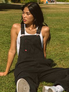 DICKIES DICKIES RELAXED BIB OVERALL - Boathouse Dickies Style Women, Dickies Overalls Outfits Women, Black Overalls Outfit Aesthetic, Overall Outfits Women, Dickies Overalls Outfit, Outfits With Overalls, 90s Overalls Outfit, Overalls Levis