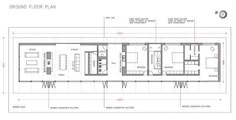 the ground plan for an apartment building