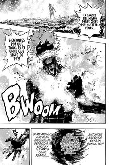 an image of a comic page with the words bwoom written in black and white