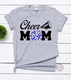 Cheer Mom Shirts Glitter, Cheer Mom Shirt, Cheer Megaphone, Cheerleading Mom, Cheer Mom Shirts, Cheer Shirts