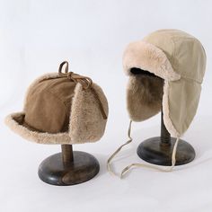 eBay This item is for 1 X trapper hat. Men Winter Warm Russian Trapper Hat Faux Fur Earflap Aviator Cap Windproof Solid Material: polyester Lining Material: polyester Color: khaki, brown, black, dark grey Size: hat circumference 22-23.2 inch / 56-59cm SKU: 923-C510 NN Men Hair Accessories, Winter Hat For Men, Earflap Hat, Ushanka Hat, Aesthetic Hats, Ushanka Hat Side, Trapper Hat, Fur Hat Men, Fur Aviator Hat