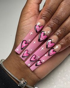 Vday Nails, Punk Nails, Long Acrylic Nails Coffin, Exotic Nails, Appointments Available, Luxury Nails, Fire Nails