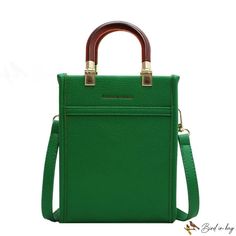 Bird in Bag - Tote bag women's bag new handheld small square bag popular personality shoulder crossbody bag female Square Box Bag With Mobile Phone Holder For On-the-go, Trendy Green Square Bucket Bag, Trendy Large Capacity Rectangular Baguette Bag, Chic Handheld Phone Bag With Large Capacity, Trendy Rectangular Baguette Bag With Phone Holder, Chic Handheld Large Capacity Phone Bag, Top Handle Phone Bag For Shopping, Green Rectangular Baguette Bag With Mobile Phone Pocket, On-the-go Top Handle Box Bag For Mobile Phone