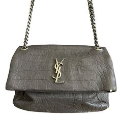 Yves Saint Laurent (Ysl) Crossbody Handbag In Great Condition. This Sophisticated Accessory Features A Sleek, Compact Design With Premium Leather And Gold-Tone Hardware. It Includes An Adjustable Strap For Versatile Wear And A Spacious Interior To Keep Your Essentials Organized. Perfect For Adding A Touch Of Luxury To Any Outfit. Gently Used And Well-Maintained, This Bag Is A Stylish Investment At A Fraction Of The Retail Price. Ysl Crossbody, Medium Bag, Yves Saint Laurent Bags, Medium Bags, Compact Design, Embossed Leather, Cross Body Handbags, Yves Saint Laurent, Investment