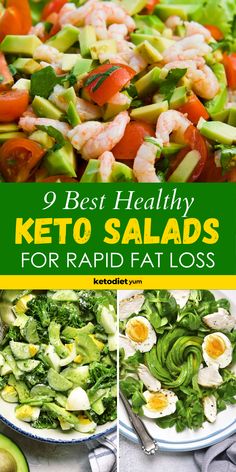 Keto Salads Recipes Low Carb, Kito Dite Plane, Keto Entrees, Keto Favorites, Shred Diet