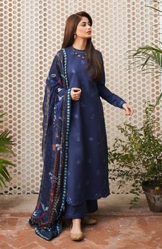 Seran Mihrimah Afsanah Spring Summer Lawn 2024 Pakistani Fancy Dresses, Pakistani Dresses Casual, Beautiful Pakistani Dresses, Printed Dupatta, Front Lawn, Simple Pakistani Dresses, Trendy Fashion Tops, Designer Dresses Casual, Quick Outfits