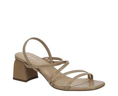 Xappeal Hana Women s Sandal Add a cute accessory with the Hana women s Sandal from Xappeal. Featuring a faux leather upper with a square toe, this strappy Sandal offers color or a nude complement to your look. The insole soothes your foot, while the stable heel adds a nice lift. Synthetic upper Elastic strapSquare toeLightly Padded footbed2 1/4 block heel Rack Room, Rack Room Shoes, Strappy Sandals, Block Heels, Leather Upper, Faux Leather, Elastic, Sandals, Square