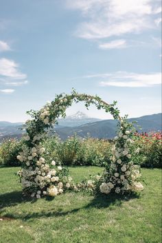 Wedding
Ceremony
Arch
Flowers
White
Bride Circular Ceremony Arch, Ceremony Arch Flowers Simple, White Roses Wedding Ceremony, Round Floral Arch, Circle Arbor, Circle Wedding Ceremony, Hydrangea Arch, Wedding Circle Arch, Circle Arch