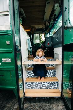 Skoolie Nursery, Skoolie Conversion Ideas, Family Skoolie, Bus Ideas, Elizabeth Stone