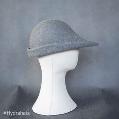 Medieval bycocket hat is made of rabbit hair felt. Colour gray. Size 59-60 cm/ 23.2 - 23.6  inches (drop like shape is a bit universal). Spiky surface thanks to hare hair content. Hat inspired by picture from  1407 Terence, Comoediae, Andria (Paris). For production I used technique of steaming and shrinking on the wooden form (milinery hat block). No lining insied of the hat. If in doubt regarding colour, let me know, I can send you sample of material. Be aware that colours may look diefferent depending on your screen settings. Nice accessory to all 15th century middle age and renascence reenactment costumes.  Environmental friendly postal packaging - hats are packed with help of paper stuffing in cardboard boxes, sealed by paper tape. If possible, I reuse packaging from my own purchases t Fitted Gray Wool Hat, Gray Felt Hat For Winter, Gray Fitted Felt Hat For Winter, Fitted Gray Felt Hat With Curved Brim, Fitted Gray Brimmed Felt Hat, Gray Fitted Felt Hat With Curved Brim, Fitted Gray Felt Hat With Wide Brim, Fitted Gray Wide Brim Felt Hat, Gray Wide Brim Fitted Felt Hat