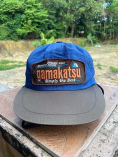 Details Item Brand : Gamakatsu  Condition :Good (refer image carefully) Size :One Size Fit All Made In: Japan Every purchasing will get free gift from us. Please read our shop policies carefully before buying.. Thanks for visit our shop. color may be slightly different from the original color due to lighting and background factors Fishing Hat, Fishing Gear, One Size Fits All, Trucker Cap, Caps Hats, Accessories Hats, Japan, Bathing Beauties, Electronic Accessories