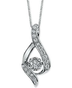 A ribbon of 14k gold, rose gold or white gold encapsulates this dazzling diamond necklace with (3/8 ct. t.w.) with round-cut diamond accents throughout the drop pendant. Diamond Ribbon, Diamond Pendants Designs, Diamond Pendant Sets, Jewelry Design Drawing, Diamond Jewelry Designs, Rose Gold Jewelry, Pendant Design, Pendant Set, Diamond Pendant