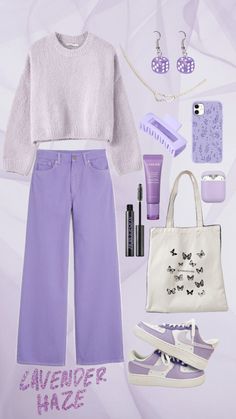 Lavender Outfit, Lavender, Beauty