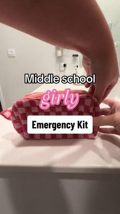 Middle school era activated #momtok #amazon #targetfinds #fyp #backtoschool2024 credit: @ciarajonesyy School Girly, Middle School Lockers, Mini Emergency Kit, Middle School Life, Middle School Hacks, School Survival Kits