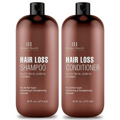 Botanic Hearth Hair Loss Shampoo and Conditioner set is expertly formulated with hydrating and nurturing ingredients to promote hair thickening and help achieve visibly-fuller hair. The set is sulfate-free, cruelty-free, very gentle and a perfect go-to choice for daily use. The set helps provide deep hydration and protection against hair loss. It also helps improve overall scalp health and achieve smoother, thicker and healthier-looking hair which makes it one of the best hair loss treatments fo Strands Hair, Argan Shampoo, Argan Oil Shampoo, Keratin Shampoo, Hair Cleanser, Shampoo And Conditioner Set, Hair Strands, Strengthen Hair, Argan Oil Hair