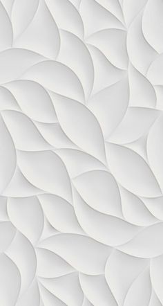 an abstract white wallpaper with wavy lines and curves in the shape of waves on it