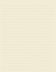 an image of a white dotted paper with dots on the bottom and one line in the middle