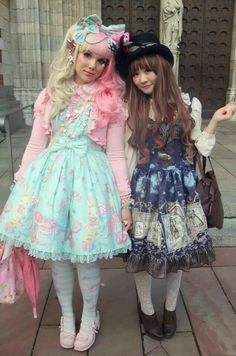 Ott Sweet, Japanese Dresses, Kaleidoscope Fashion, 20 Year Old, Style Kawaii, Classic Lolita, Japanese Street, Kawaii Style