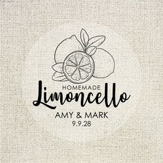 the logo for homemade lemoncello, an artisan and market in new york city