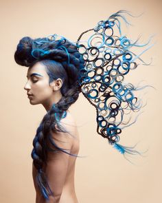 Metamorphosis by Meleesa Luna 2024 Hair Trends, Photographie Portrait Inspiration, Wild Hair, Beautiful Hairstyles