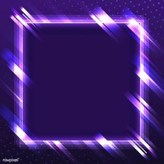 an abstract purple background with lines and squares in the shape of a rectangle frame