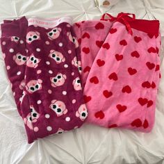 Soft Fluffy Pajama Pants. Size Small. First One Is Pink With Red Hearts. Straight Leg. Second One Is Purple With Owls All Over. Jogger Form. So Soft And Comfortable. Perfect For Winter. Truly Keeps You So Warm. Selling Because Wrong Size. Brand New Condition. Comes From A Super Clean Pet And Smoke Free Home. Christmas Pajamas Pants, Fluffy Pajama Pants, Fluffy Pjs, Fuzzy Pjs Pants, Pajama Pants Fuzzy, Cute Pink Pajama Pants, Cute Heart Pajama Pants, Fuzzy Pj Pants, Plush Pajama Pants