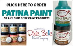 patina paint is available for purchase at dixie bell paint company, or any dixie bell product