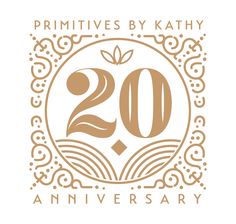 the 20th anniversary logo for primitives by kathy