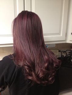 Subtle Burgundy Hair, Purplish Brown Hair, Dark Purple Maroon Hair, Dusty Red Hair, Deep Wine Hair Color, Purple Red Dark Hair, Warm Purple Hair, Dark Red Violet Brown Hair, Purple Red Hair