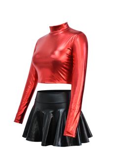 Sleek and Stylish: Quality Craftsmanship: Crafted with 90% Polyester, 10% Spandex and attention to detail, this faux leather skater mini skirt promises both durability and style. The faux leather material lends a sleek and stylish look to this mini skirt. Its timeless black color ensures that it's a wardrobe staple that you'll reach for again and again.Endless Pairing Options: From casual tees to elegant blouses, this mini skirt pairs seamlessly with a variety of tops, making it a versatile piec Casual Tees, Elegant Blouses, Casual Tee, Skirts For Sale, Black Faux Leather, Leather Material, Fashion Collection, Wardrobe Staples, Mini Skirt