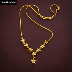 This Shop has a Special Free Gift (Chain) for Every Order. 😊🙏Item:1 x NecklaceFor: Women, GirlType:  GOLD PLATED over Brass, Nickel free Purity:  96.5%Surface:  ShinyLength:  ~ 18 inchesColor:  Yellow Gold  ( slightly +/- from photo )Handmade from Thailand. 🇹🇭🇹🇭Gold snake chain come with flowers pendant. Thai gold plating technic really solid and stunning look. Rewarding your life from hard working, match up your dress, bridesmaid wedding engagement or a gift to someone special for you. Th Antique Necklace Gold, 22k Gold Necklace, Gold Snake Chain, Diamond Wedding Jewelry, Bridal Jewellery Design, Chain Necklace Gold, Gold Charm Necklace, Gold Chain Jewelry, Dress Bridesmaid