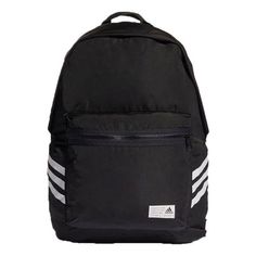 adidas Classic Future Icons Backpack 'Black' GU0880 Sporty Adidas Bag With Logo, Adidas Streetwear Bag With Logo, Adidas Logo Standard Backpack For Everyday Use, Adidas Logo Backpack For Everyday Use, Sporty Adidas Backpack, Sporty Adidas Logo Backpack, Sporty Adidas Logo Backpack For Streetwear, Adidas Logo Backpack For Streetwear, Black Adidas Bag With Logo