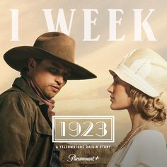 a man and woman in cowboy hats on the cover of i week magazine, 1932