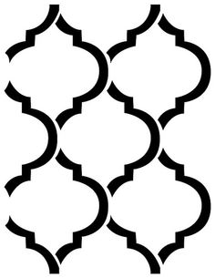 a black and white pattern on a white background