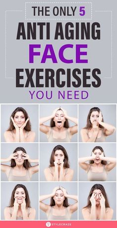 Chin Exercises, Face Yoga Exercises, Neck Exercises, Reverse Aging, Aging Face, Face Exercises