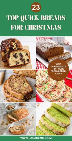 the top quick breads for christmas