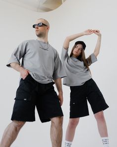 Streetwear Group Photoshoot, Spring Activewear With Built-in Shorts For Streetwear, Cotton Activewear With Built-in Shorts For Streetwear, Fashion Dream Job, T Shirt Photo, Model Pictures, Photo Studio, Summer Collection, Fashion Brand