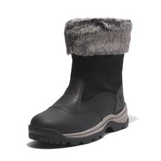 PRICES MAY VARY. Upper made with waterproof premium Timberland leather Convenient pull-on style Faux fur collar 200 grams of PrimaLoft insulation ReBOTL fabric lining Insulated Boots, Cold Weather Boots, Weather Boots, Timberlands Women, Faux Fur Collar, Fur Collar, Snow Boots, Cold Weather, Insulation