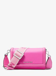 Jet Set Small Nylon Smartphone Crossbody Bag Trendy Pink Michael Kors Bag, Micheal Kors Crossbag Pink, Pink Crossbody Phone Bag For On-the-go, Michael Kors Crossbody Bag Pink, Pink Michael Kors Shoulder Bag With Handles, Michael Kors Shop, Cheap Crossbody Bags, Small Wonder, Pretty Bags