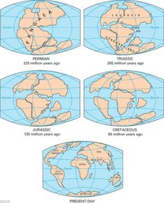 the world according to different times of day and night, including earth's oceans