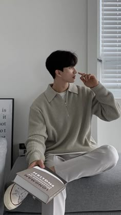 Korean Outfits Men, Korean Street Fashion Men, Kpop Fashion Men, Guys Fashion Casual, Minimalist Fashion Men, Trendy Boy Outfits, Classy Outfits Men, Korean Casual Outfits, Mens Casual Dress Outfits