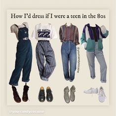 Simple Date Outfits, 50's Aesthetic, 80’s Outfits, 80s Inspired Outfits, 90s Inspired Outfits, Mood Clothes, 80s Outfit, 1980s Fashion, Date Outfits