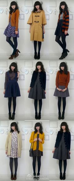 The best thrift store possibilities. Fall Tights, Thrift Store Fashion, Neue Outfits, Foto Poses, Mode Casual, Look Vintage, Japan Fashion