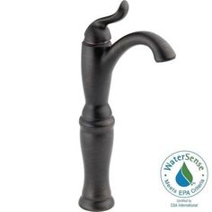 a faucet with the waterossure logo above it